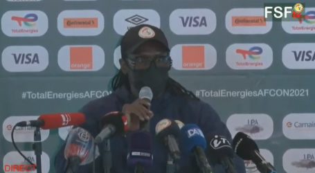 Aliou Cissé : « Nous prions pour récupérer nos joueurs restés au Sénégal à cause de la covid… »