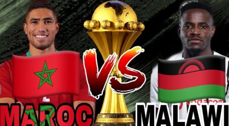 CAN 2022 : Résumé Maroc vs Malawi