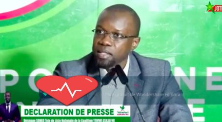 Ousmane Sonko lance un appel aux Sénégalais pour une forte mobilisation et faire face à Macky Sall