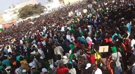 Photos : Mobilisation de l’opposition à la place de l’Obélisque