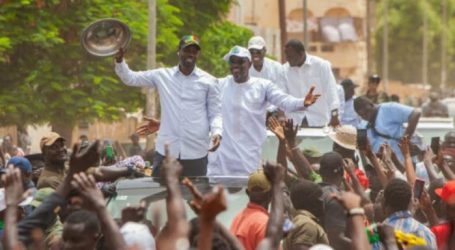 Du jamais vue a Saint Louis une foule immense accueille le président Ousmane Sonko